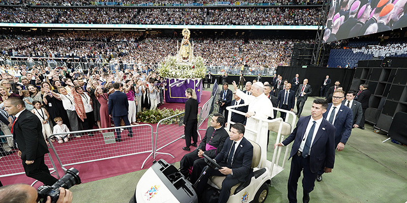 Bernabeu virgen papaok