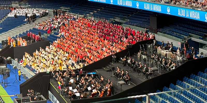 Coro bernabeu coro