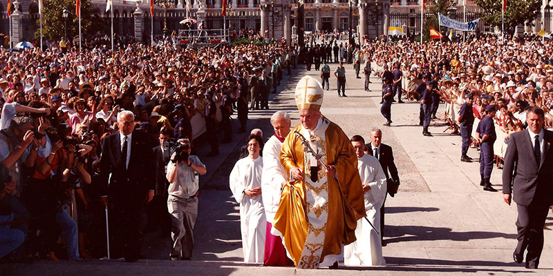 Visita papa catedral sjpII entrada 0