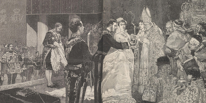 Visita papa boda reyes