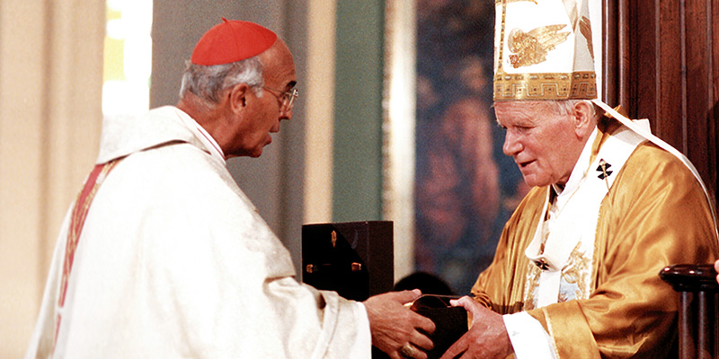 Visita papa catedral jpII suquia