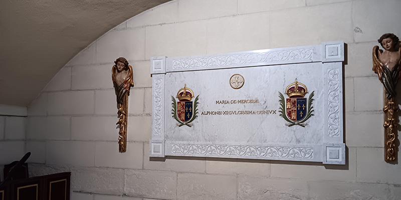 Visita papa catedral tumba mercedes2