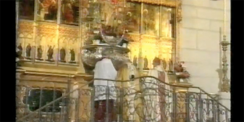 Visita papa jpII camarin