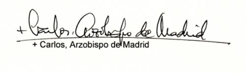 firma Carlos Osoro