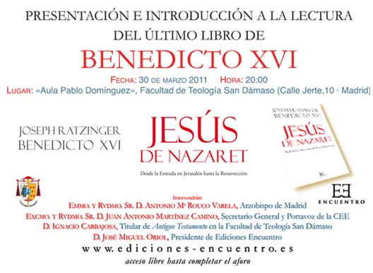 Jesús de Nazaret. Desde la Entrada en Jeruaslén hasta la Resurrección.