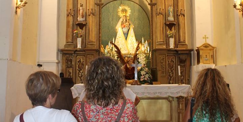 Oracion Fieles Virgen Torre Vallecas