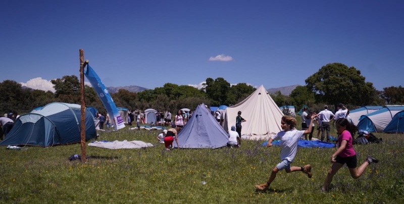 Panoramica Campamento Scout