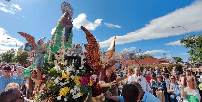 Procesion Traslado Virgen Vallecas