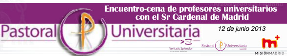 Encuentro de Profesores universitarios con el Sr. Cardenal de Madrid