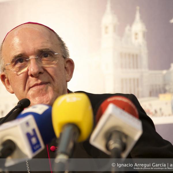 2016-10-10 - Rueda de prensa del arzobispo de Madrid monseñor Carlos Osoro Sierra.