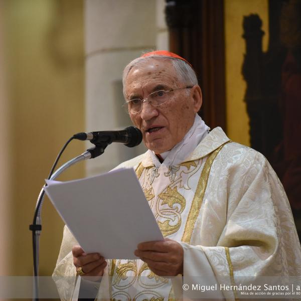 2016-11-05 - Misa por el 80 cumpleaños y los 40 como obispo del cardenal Rouco