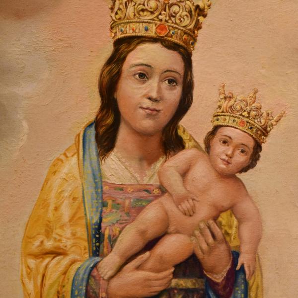 2017-01-25 - Entrega del cuadro de la Virgen de la Almudena de Ricardo Sánchez-Pardo Roldán