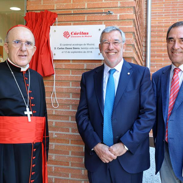 2018-09-12 - Bendición de la nueva sede de Cáritas diocesana de Madrid