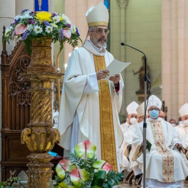 2021-04-11 - Ordenación episcopal de monseñor Luis Marín de San Martín, OSA.
