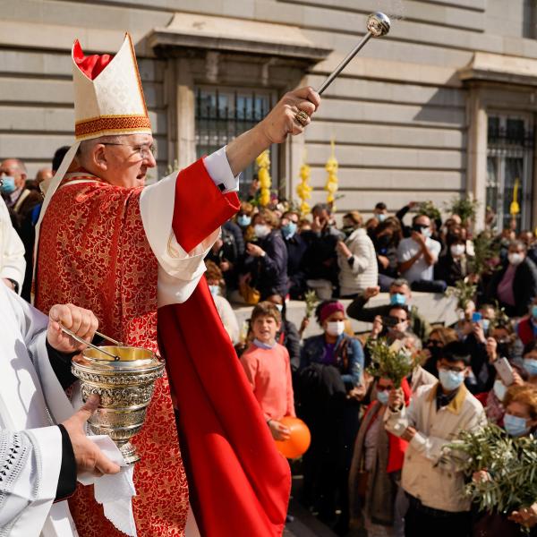 2022-04-10 - Bendición de palmas y Misa del Domingo de Ramos