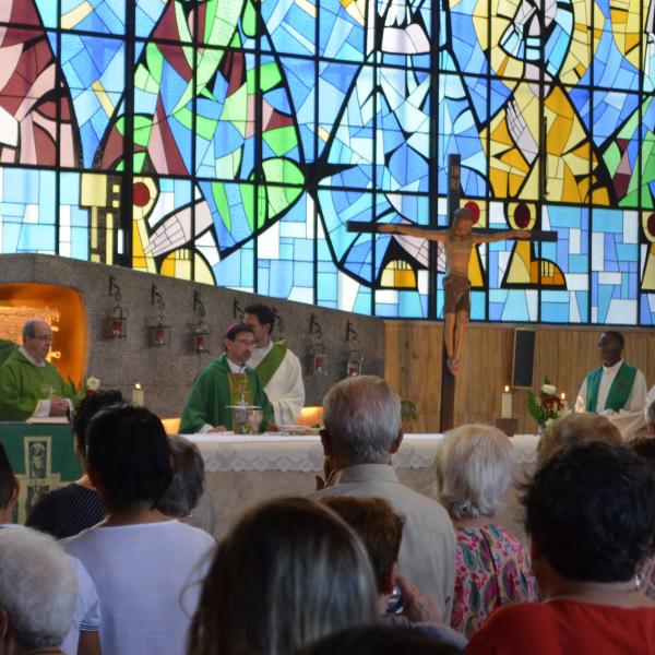 2023-07-16 - Tercera Misa de inicio del ministerio pastoral en la parroquia Nuestra Señora de los Desamparados, Villaverde