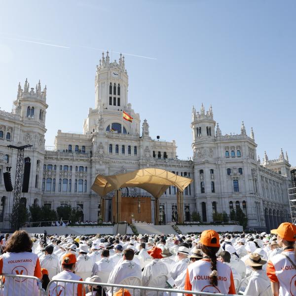 2026-06-07 - Solemnidad del Corpus Christi en Cibeles con el Papa León XIV