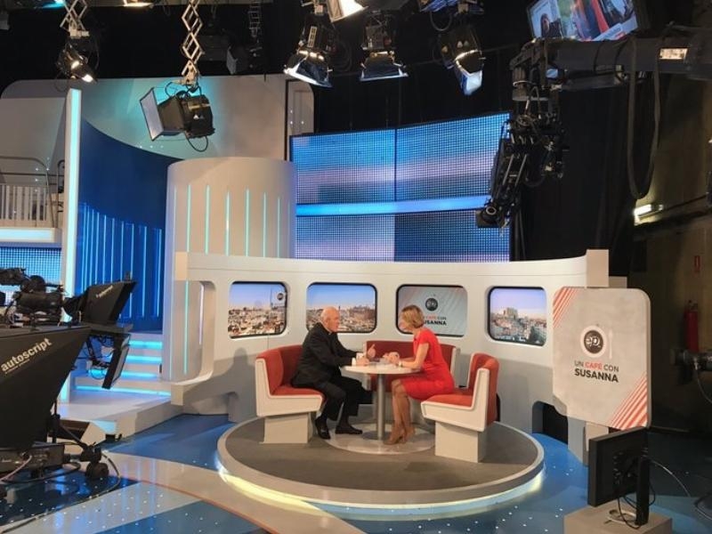 Susanna Griso entrevista al cardenal Osoro en 'Espejo P&uacute;blico'