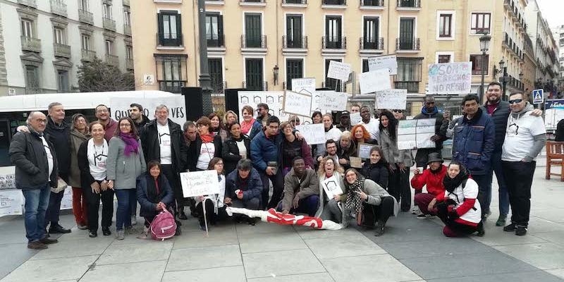 C&aacute;ritas Madrid celebra un acto p&uacute;blico con motivo de la campa&ntilde;a de las Personas sin Hogar 2018