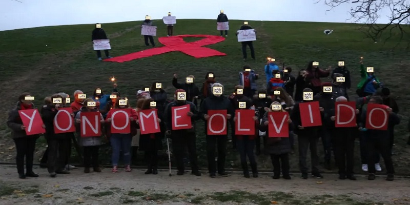 La Asociaci&oacute;n Atiempo organiza un acto de calle para poner fin al Sida