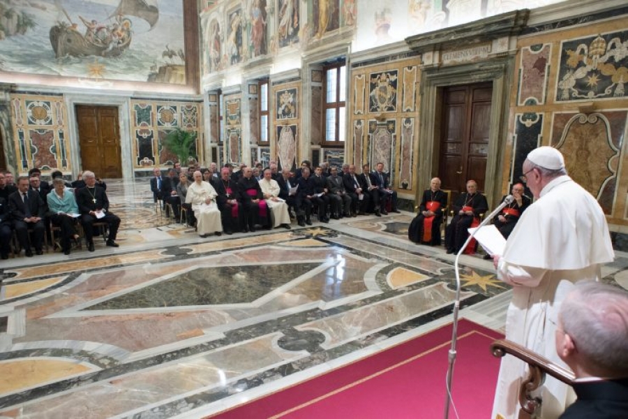 Audiencia a los participantes del Congreso de Estudios: 'Lutero 500 a&ntilde;os despu&eacute;s'