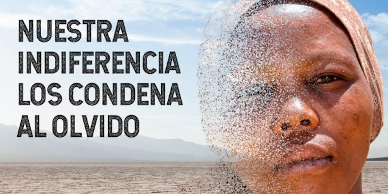 'Nuestra indiferencia los condena al olvido' es el lema elegido por Manos Unidas para su 63 campa&ntilde;a institucional