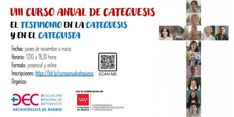 &#039;Catequistas: testigos y pedagogos&#039;, título de la ponencia de Juan Carlos Carvajal en el VIII Curso Anual de Catequistas