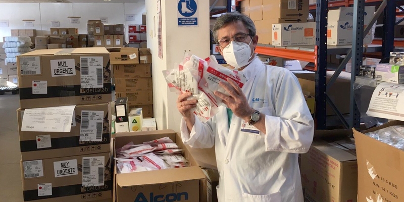 La hermandad de Nuestra Señora de la Paz de Alcobendas recauda dinero para luchar contra la pandemia