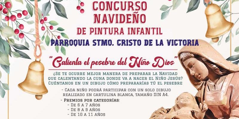 Sant&iacute;simo Cristo de la Victoria organiza un concurso navide&ntilde;o de pintura infantil