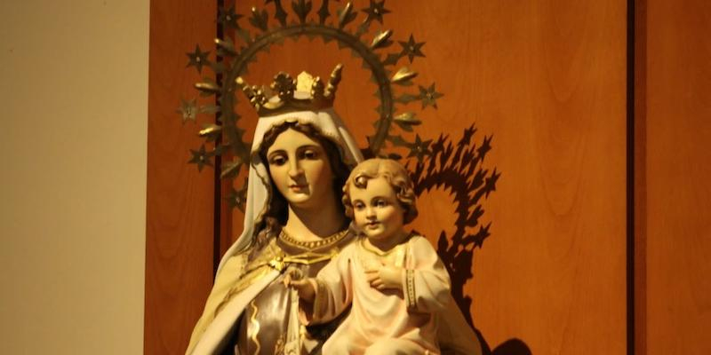 La iglesia del Carmen de Cercedilla acoge una solemne Eucaristía en honor a la Virgen titular del templo