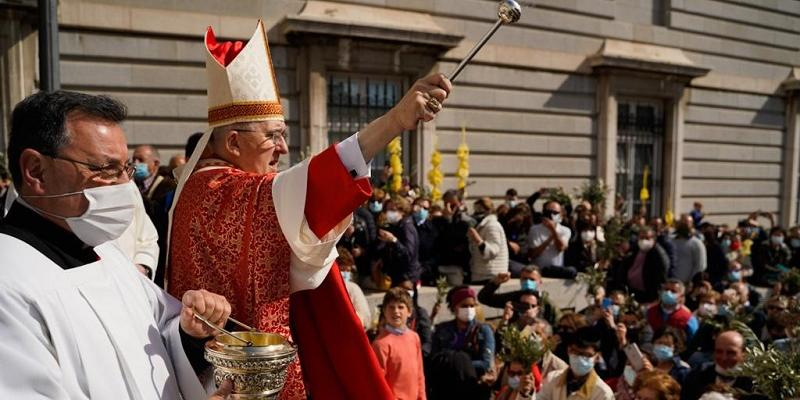 Cardenal Osoro en el Domingo de Ramos: «Hagamos presente a Jesucristo. Hoy la humanidad necesita de Dios»
