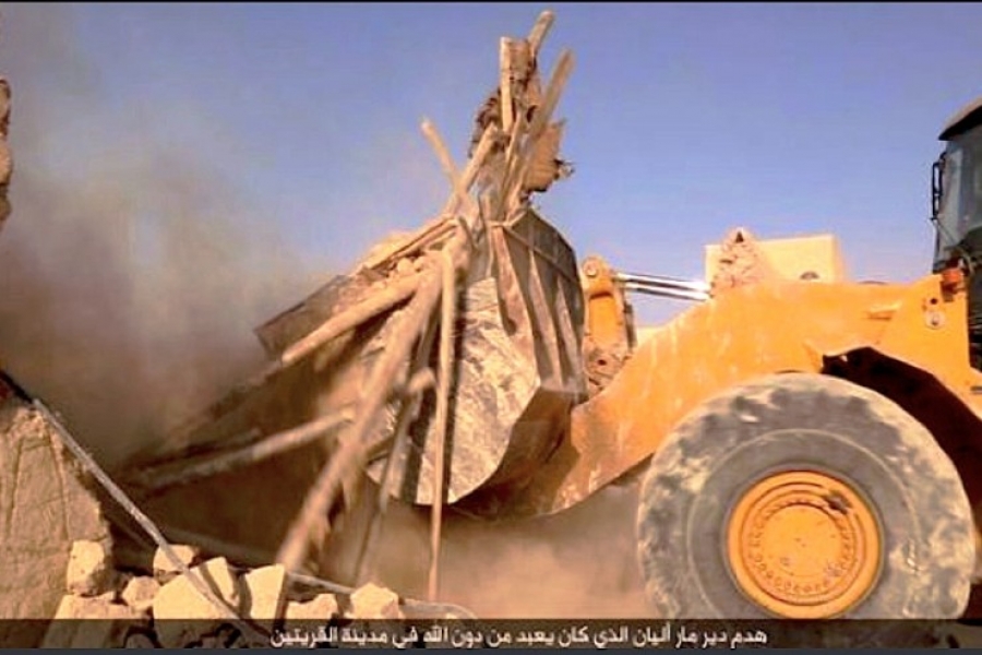 Siria: Encuentran las reliquias de Mar Elian en el santuario devastado por el Isis