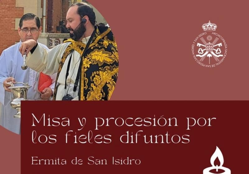 La Sacramental de San Isidro se prepara para el D&iacute;a de los Fieles Difuntos con una misa y una procesi&oacute;n