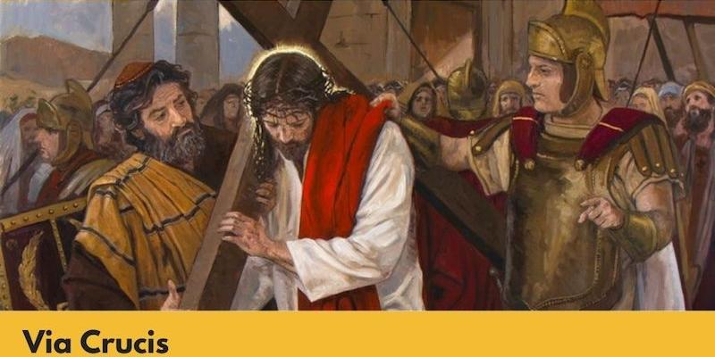 Santa Teresa Benedicta de la Cruz invita a las familias a participar en el rezo de un vía crucis por la paz