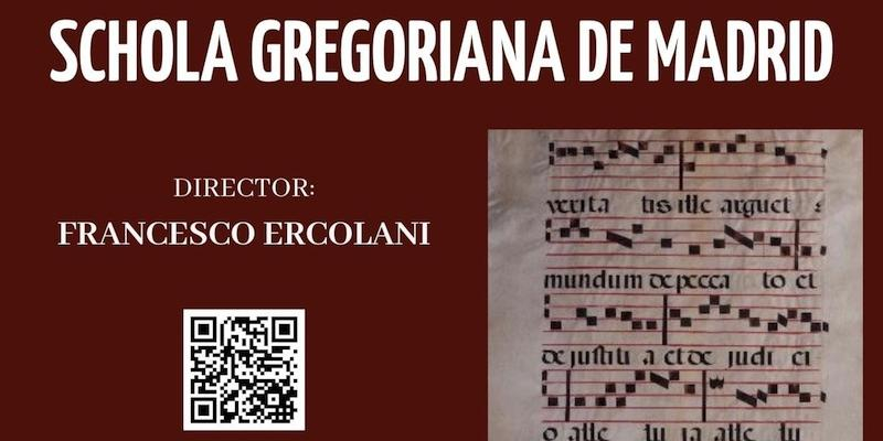 Schola Gregoriana de Madrid acompa&ntilde;a en Sant&iacute;simo Redentor la liturgia del Mi&eacute;rcoles de Ceniza