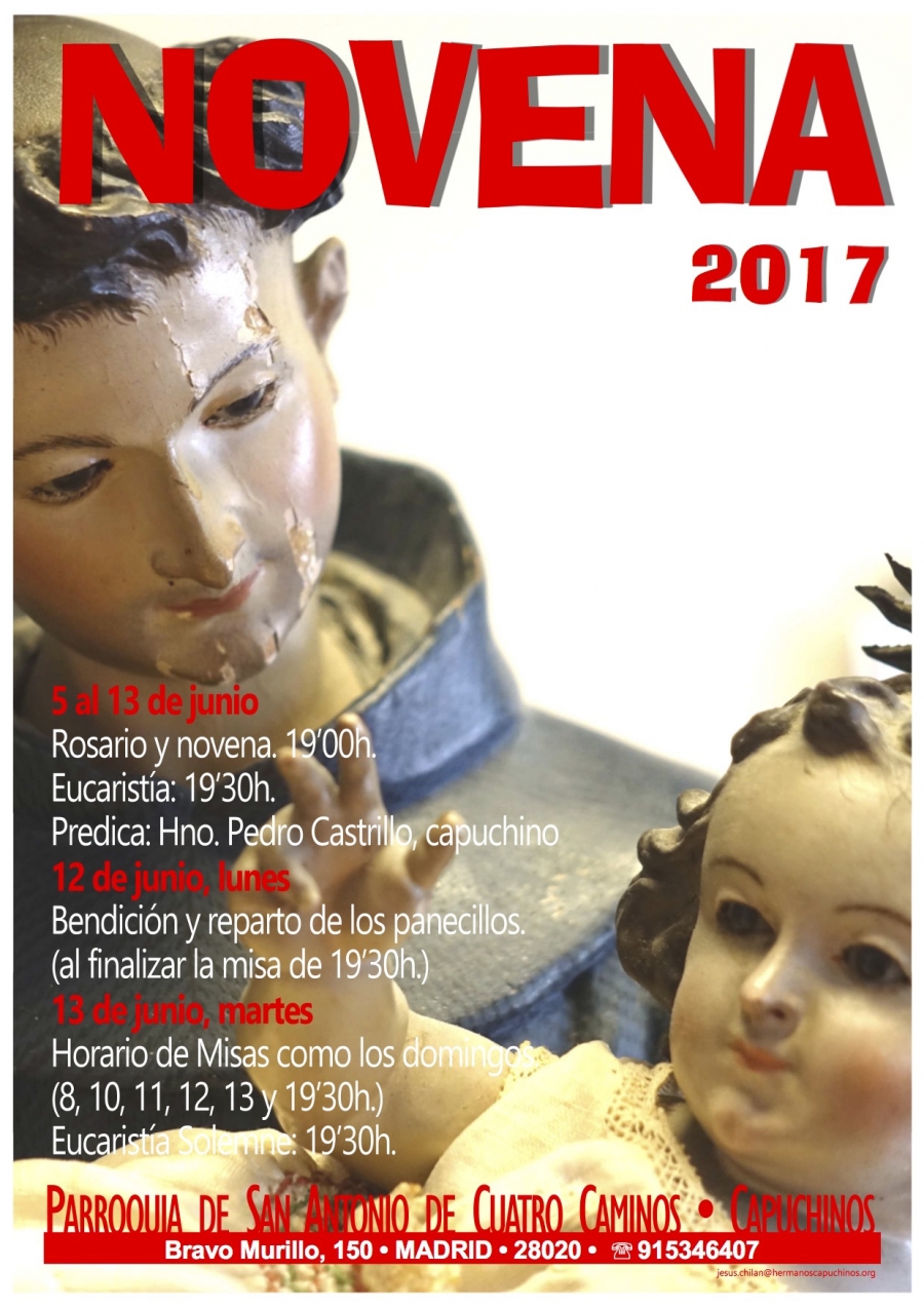 San Antonio, de Cuatro Caminos, celebra su fiesta patronal