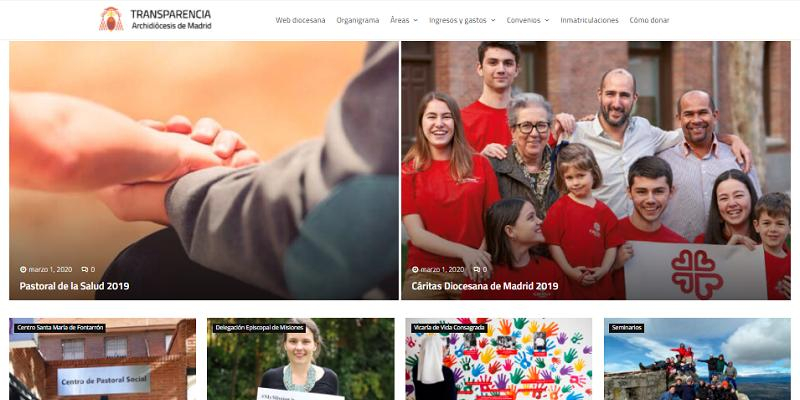El Arzobispado renueva su web de transparencia