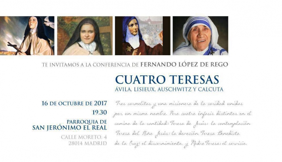 Fernando López de Rego habla de las &#039;Cuatro Teresas&#039; en los Jerónimos