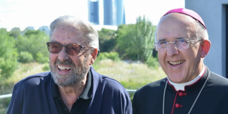 El cardenal Osoro preside en San Francisco de Borja una Misa por el padre Garralda, SJ