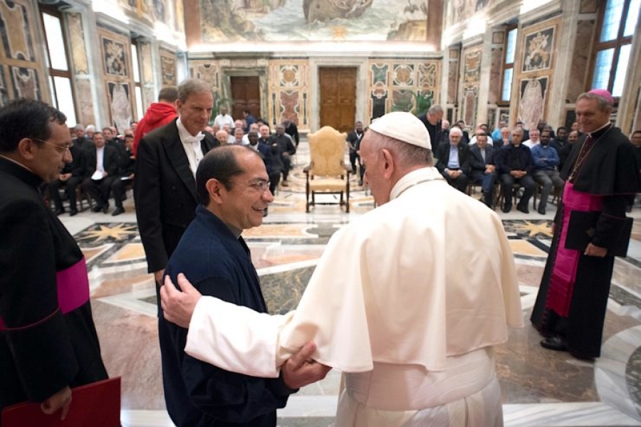 El Santo Padre pide a los Misioneros del Sagrado Corazón «expresiones creativas»