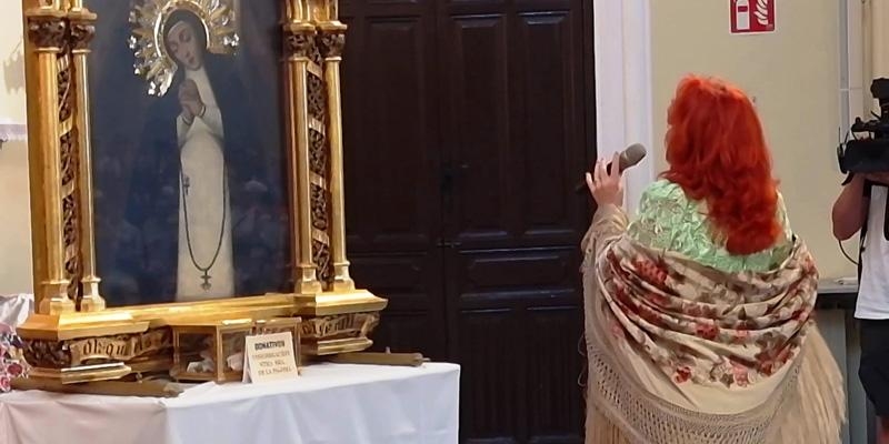 Mari Pepa de Chamber&iacute; volver&aacute; a cantarle a la Virgen de la Paloma: &laquo;De un a&ntilde;o para otro ya la echo de menos&raquo;
