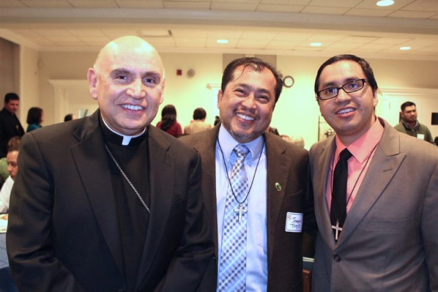 El V Encuentro de pastoral hispana en Washington, DC y en Baltimore con el obispo Dorsonville