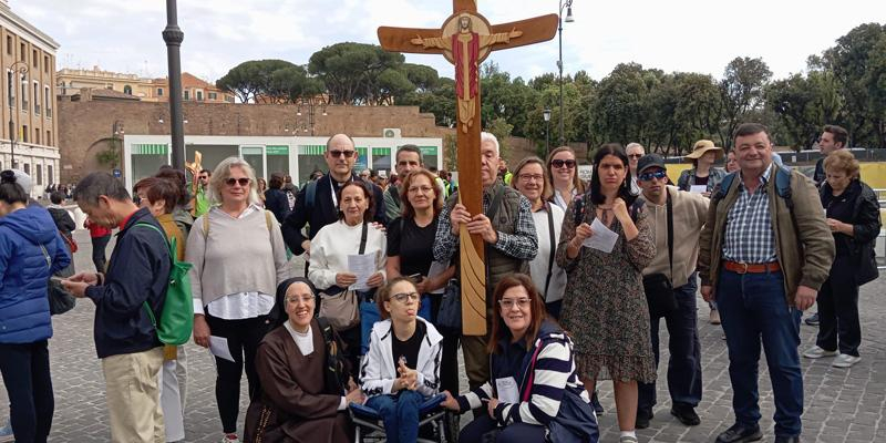 Daniel, participante en el Jubileo de las Personas con Discapacidad en Roma: «Nosotros también somos importantes para Dios»