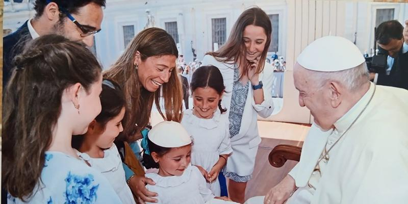 «Una de mis hijas quería venir porque hace cinco meses se fue al cielo una hermana que tenía parálisis cerebral»