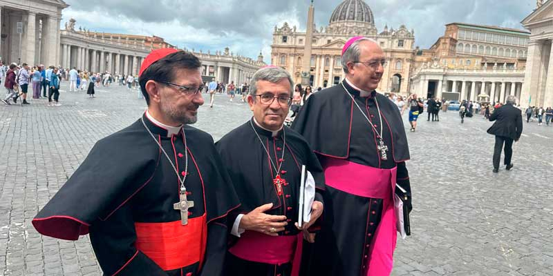 El Papa Francisco recibe en audiencia a la cúpula de la CEE tras la renovación de cargos