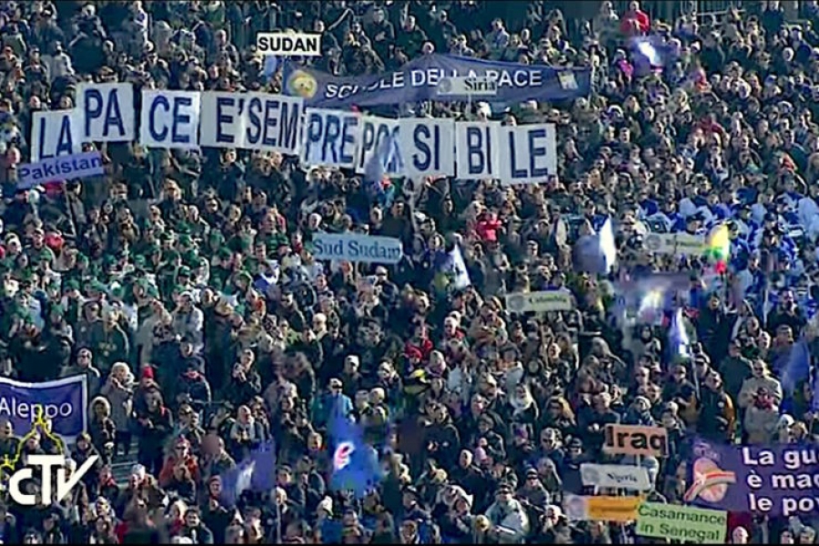 El Santo Padre escribe a la Cumbre Mundial de los Premios Nobel de la Paz
