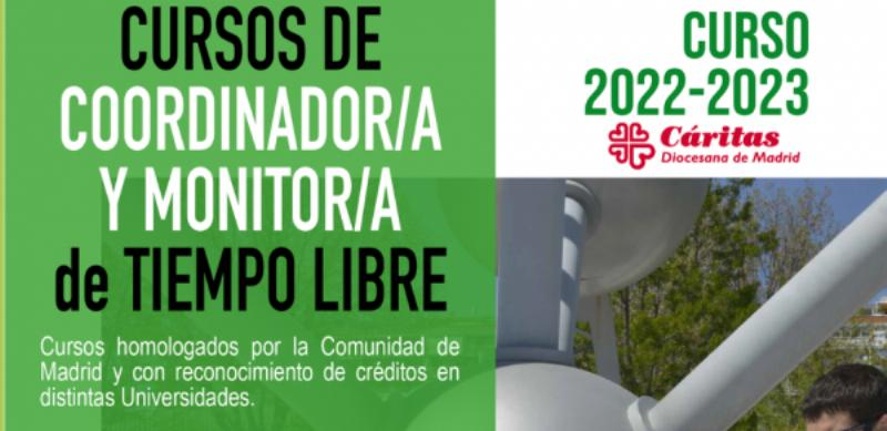 Cáritas Diocesana de Madrid convoca nuevas plazas formativas para ser coordinador o monitor de ocio y tiempo libre