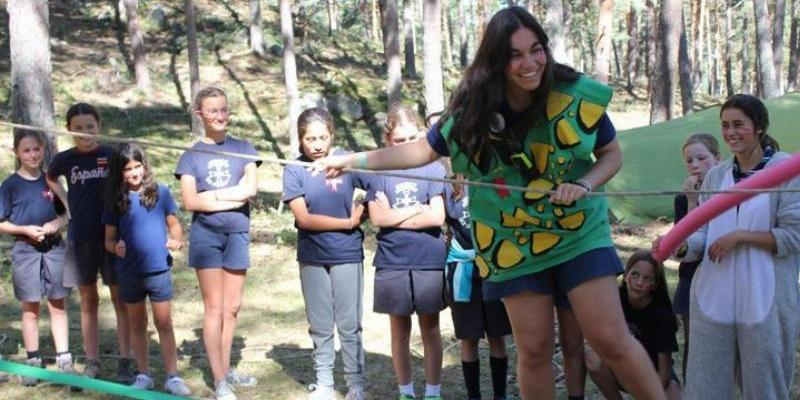 Cristo Sacerdote y Nuestra Señora de Covadonga participan en los campamentos de verano de Scouts de Europa