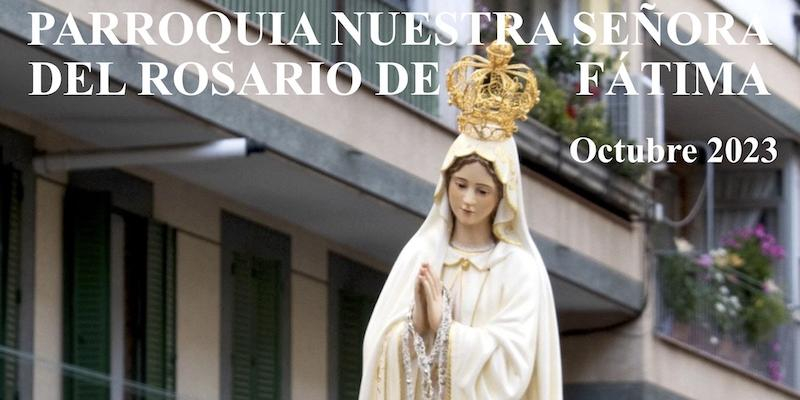 Nuestra Señora del Rosario de Fátima celebra su fiesta patronal con un amplio programa de cultos