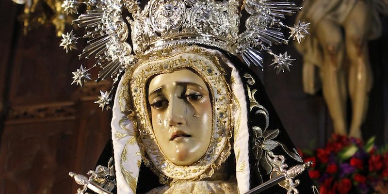 Santa Cruz de Atocha acoge un triduo en honor a María Santísima de los Siete Dolores